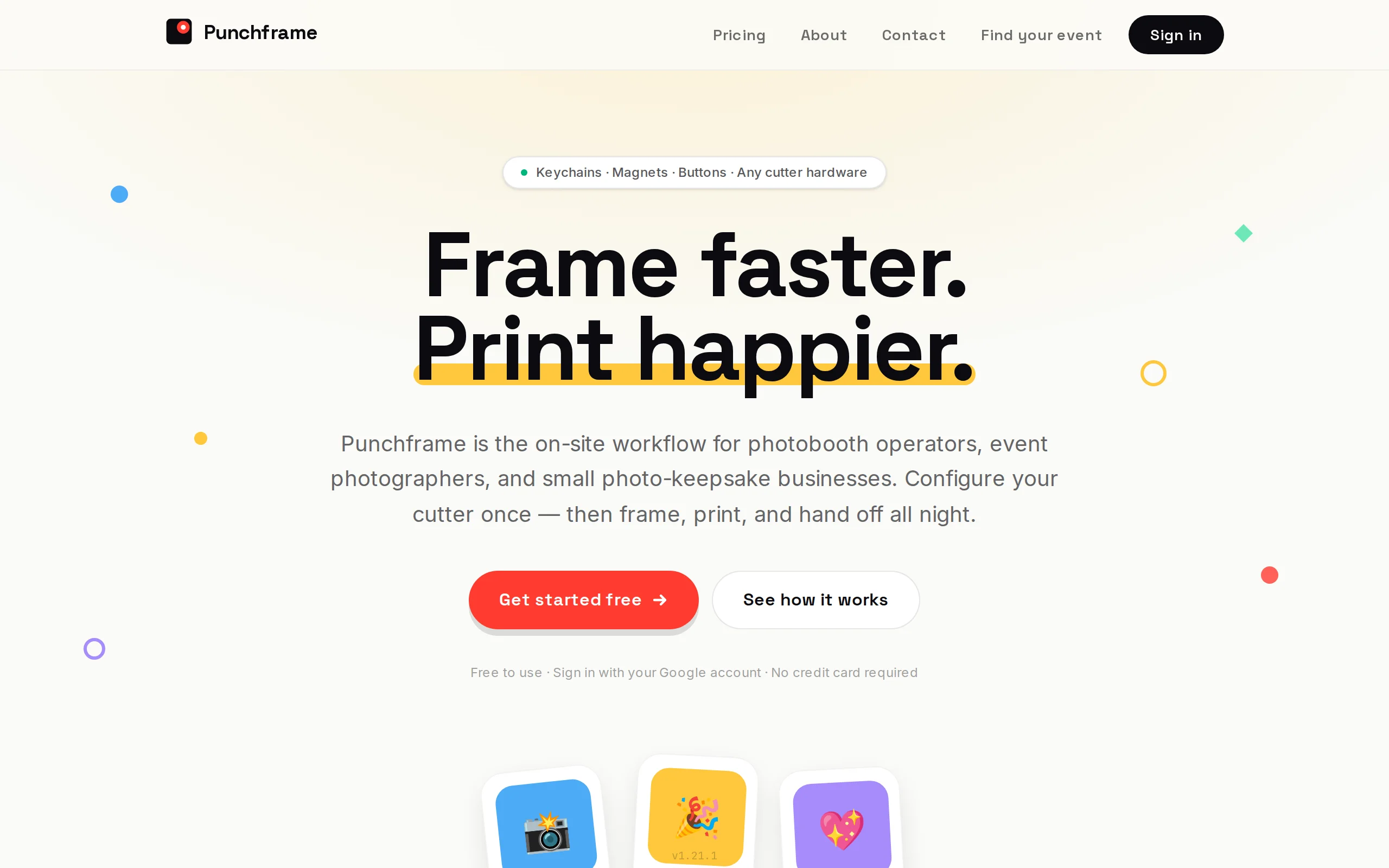Punchframe